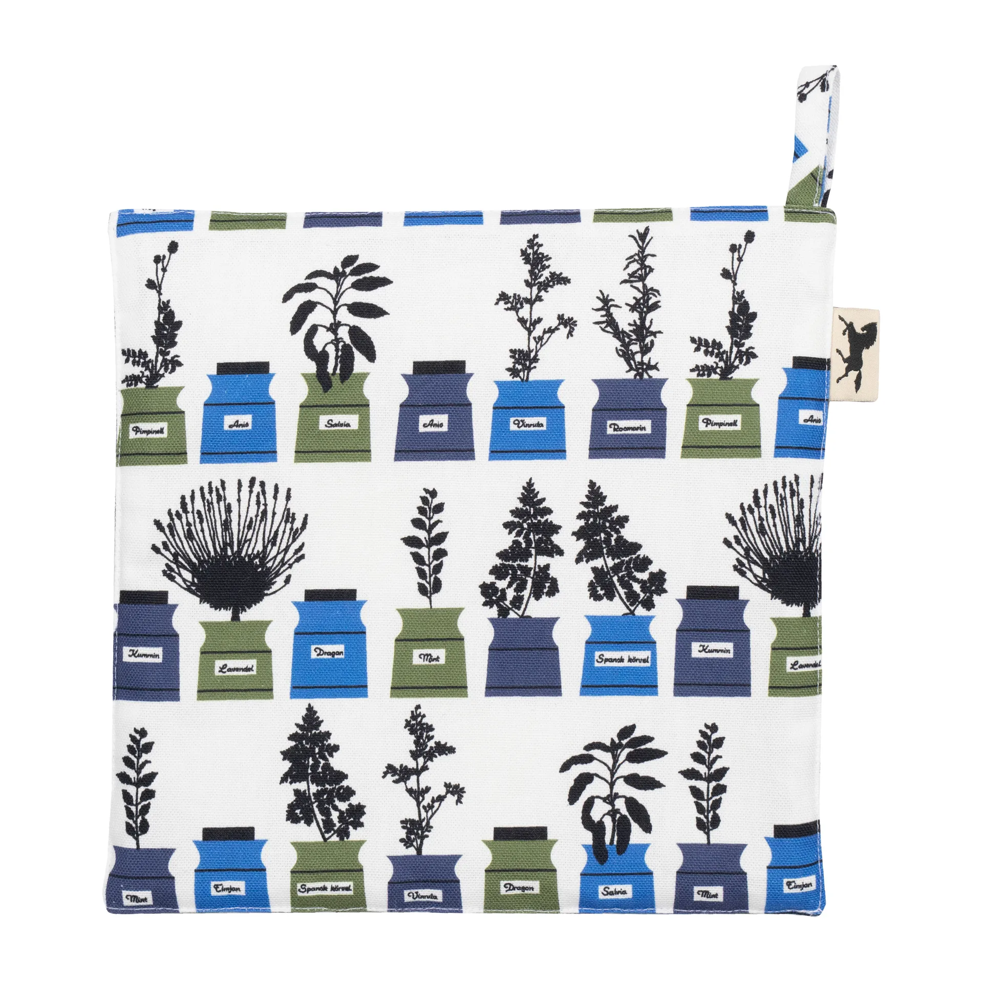 Manique Persons kryddskåp petit motif, Bleu Almedahls