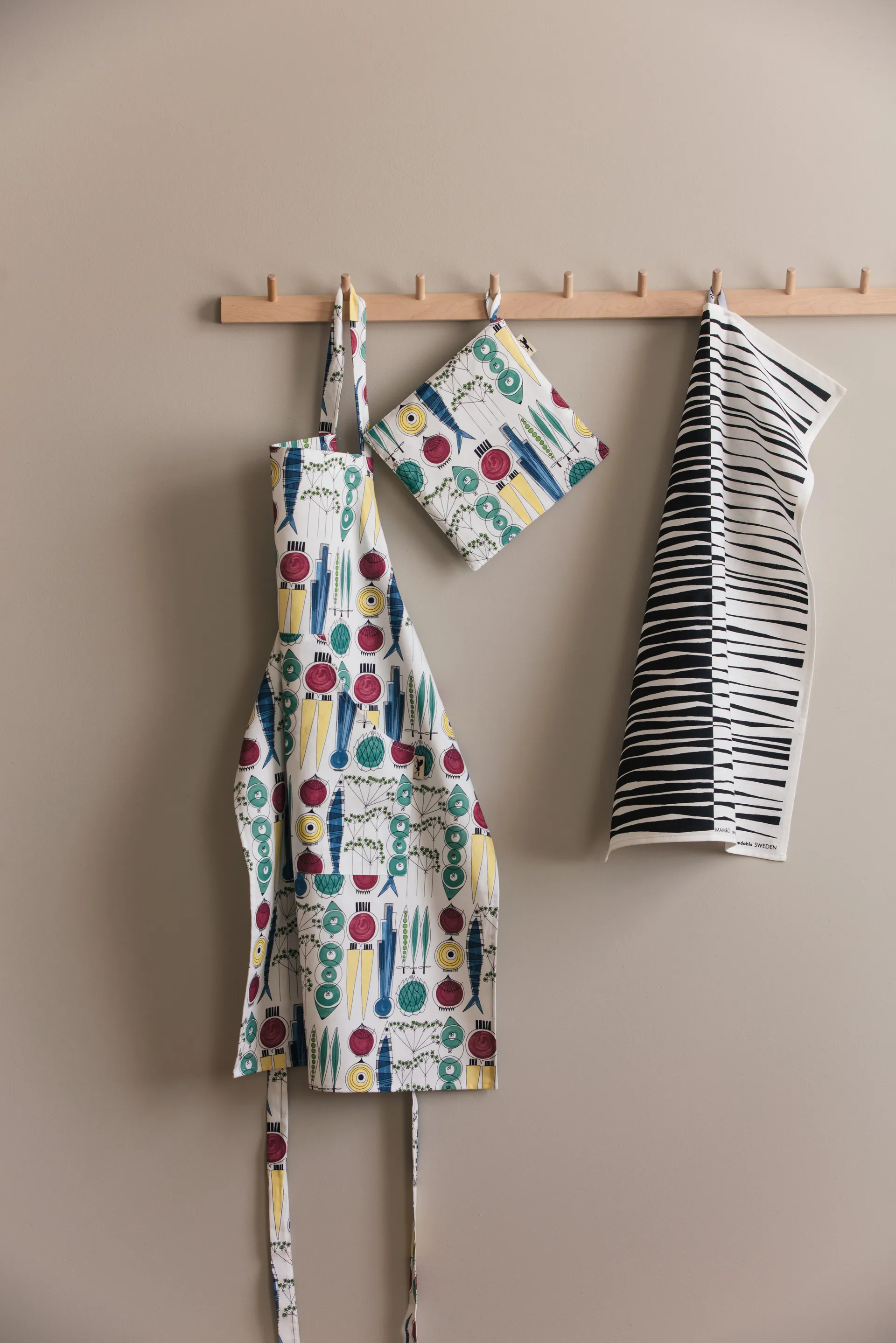 Manique Picknick 23x23 cm petit motif, Multicolore Almedahls