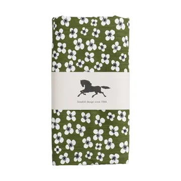 Nappe cirée Belle Amie - Vert foncé 145x220 cm - Almedahls