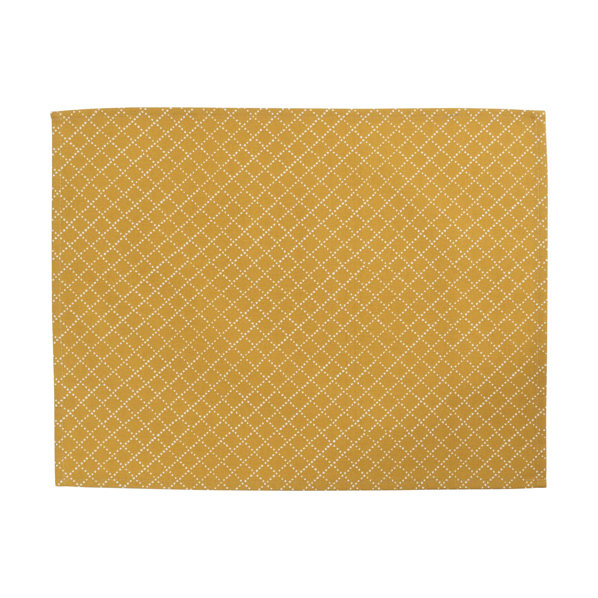 Nappe Prickruta 34x45 cm 2 pièces, Ocre Almedahls