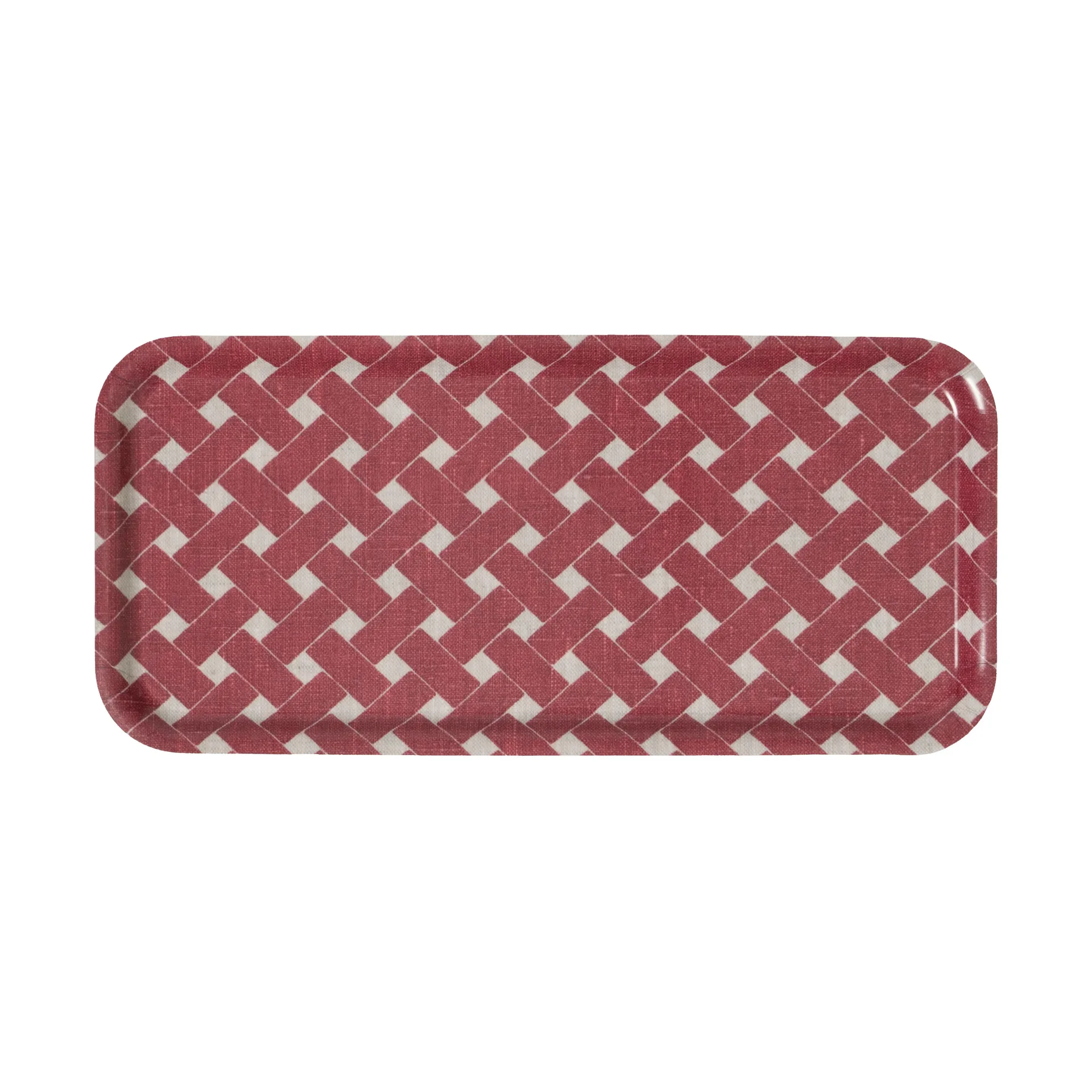 Panier plateau 15x32 cm, Rouge Almedahls