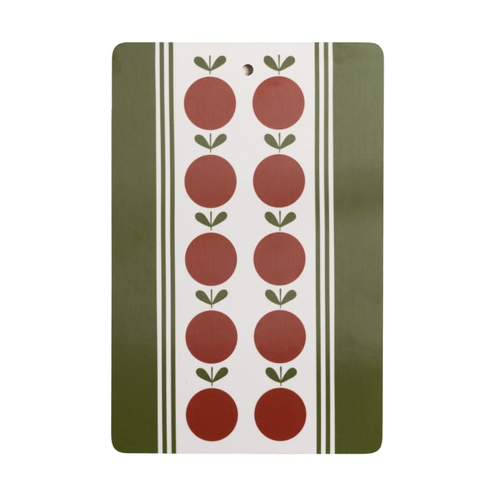 Planche de service Frukt och Kaka - Rouge-vert 20x30 cm - Almedahls