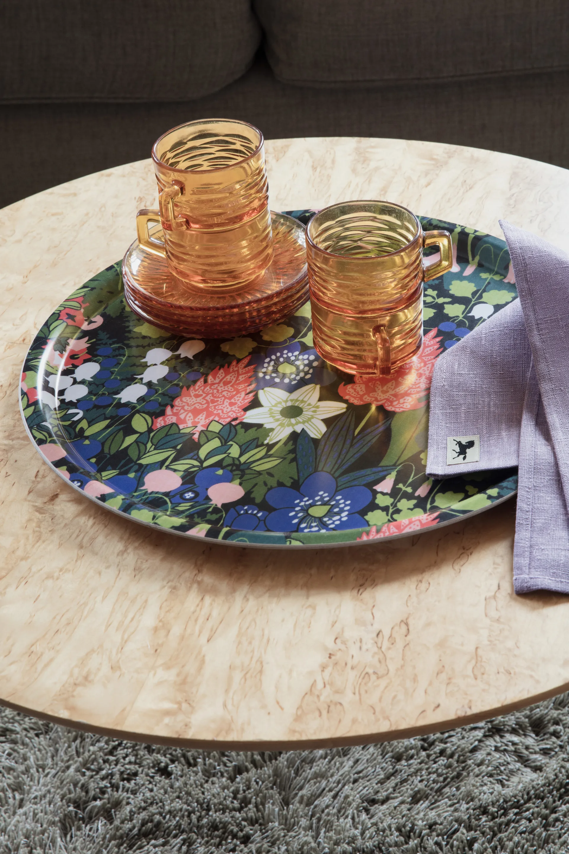 Plateau Skogen Ø38 cm, Ø38 Almedahls