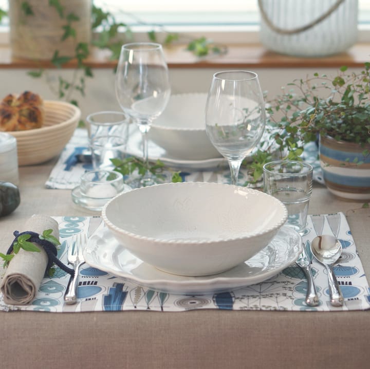 Set de table Picknick 34x45 cm, lot de 2 - Bleu-beige - Almedahls