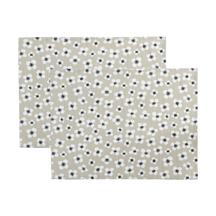Tablette de table Belle Amie 2 pièces - Beige 34x45 cm - Almedahls