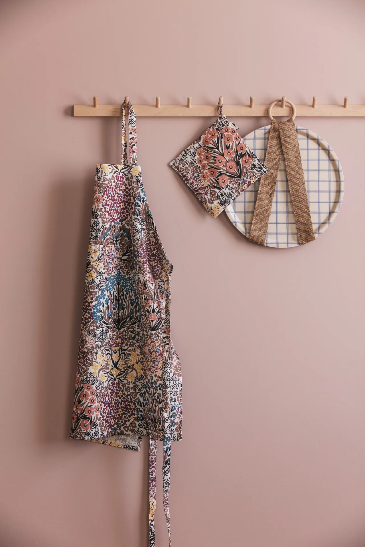 Tablier Botanic Garden, Vieux rose Almedahls