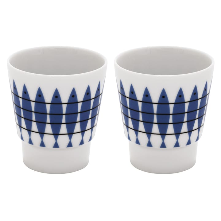 Tasse Sill lot de 2 - Bleu - Almedahls