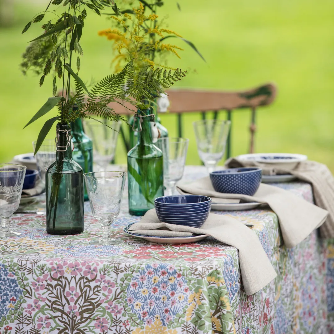 Tissu Botanic Garden, Multi-Bleu Almedahls