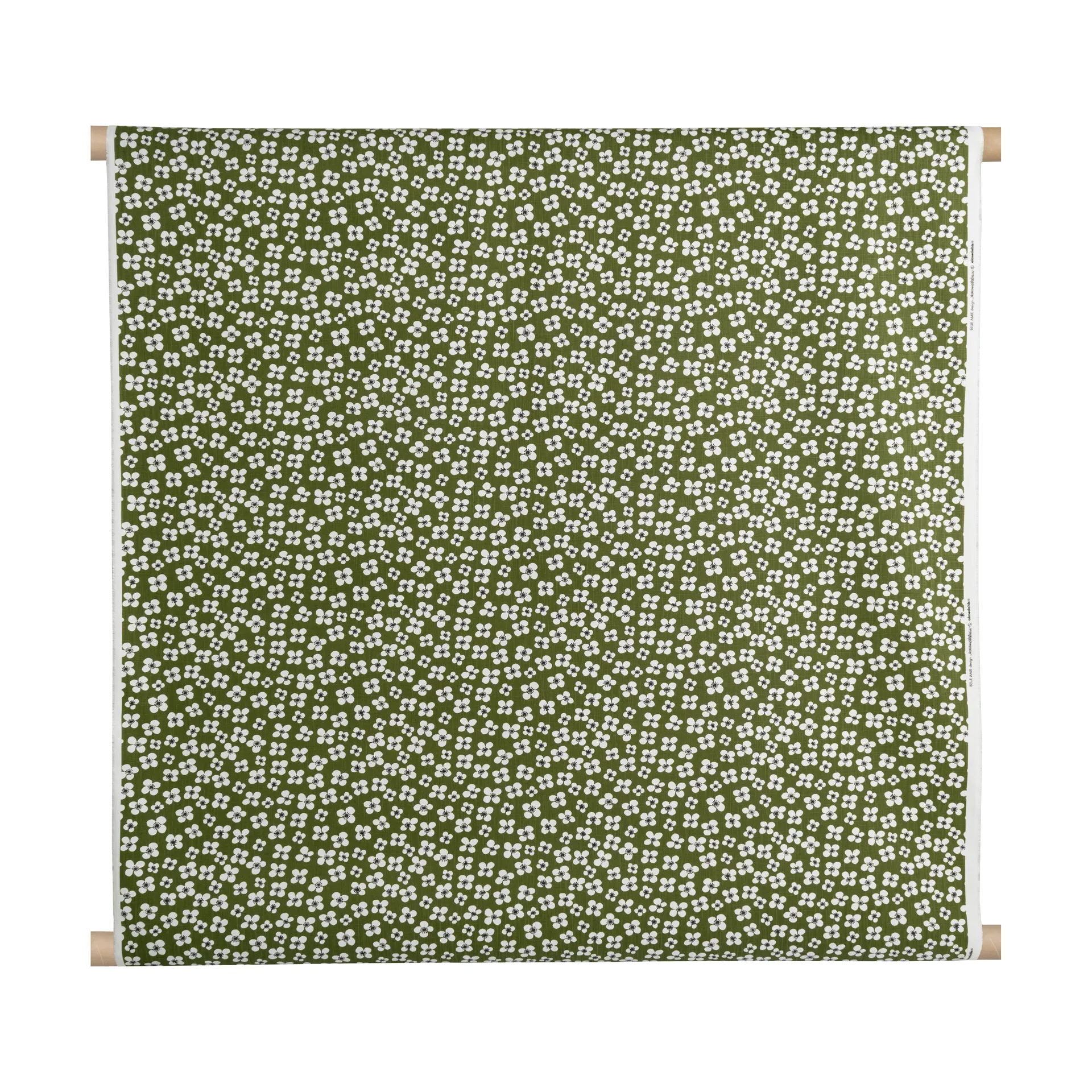 Tissu coton Belle Amie, Vert foncé Almedahls