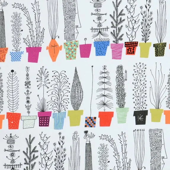 Toile cirée Italiensk blomsterhylla, multicolore Almedahls