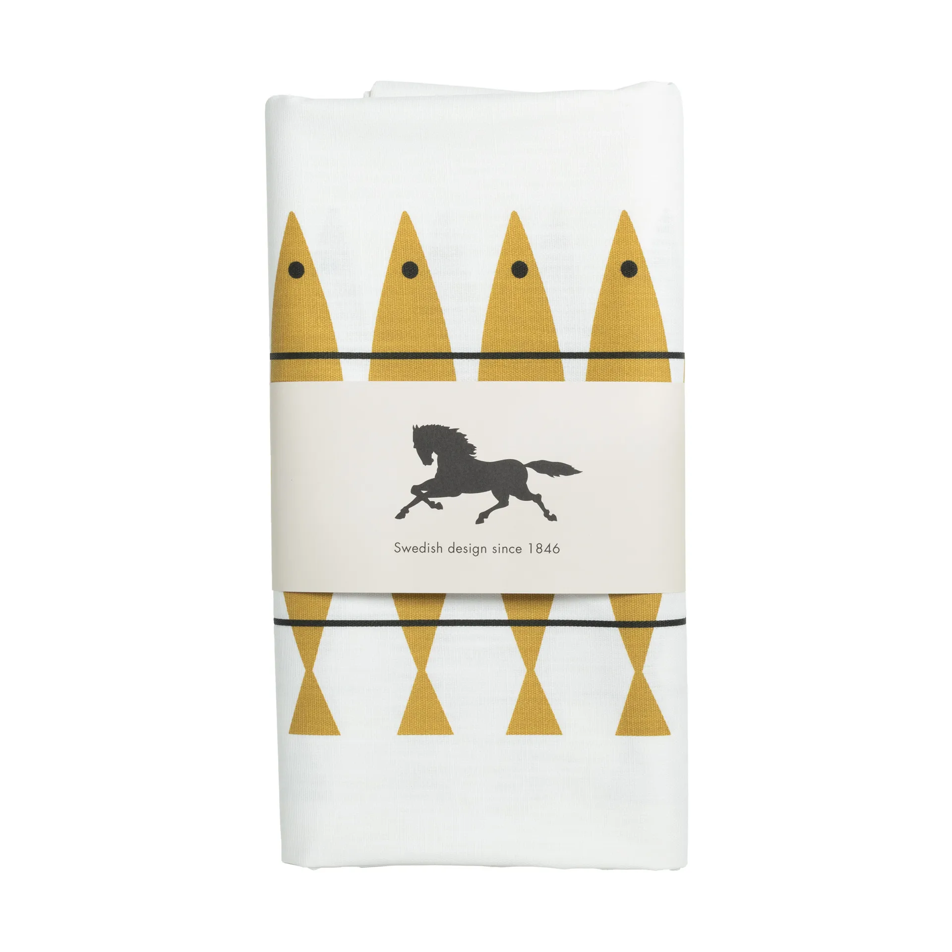 Toile cirée Sill 145x220 cm, Ocre Almedahls