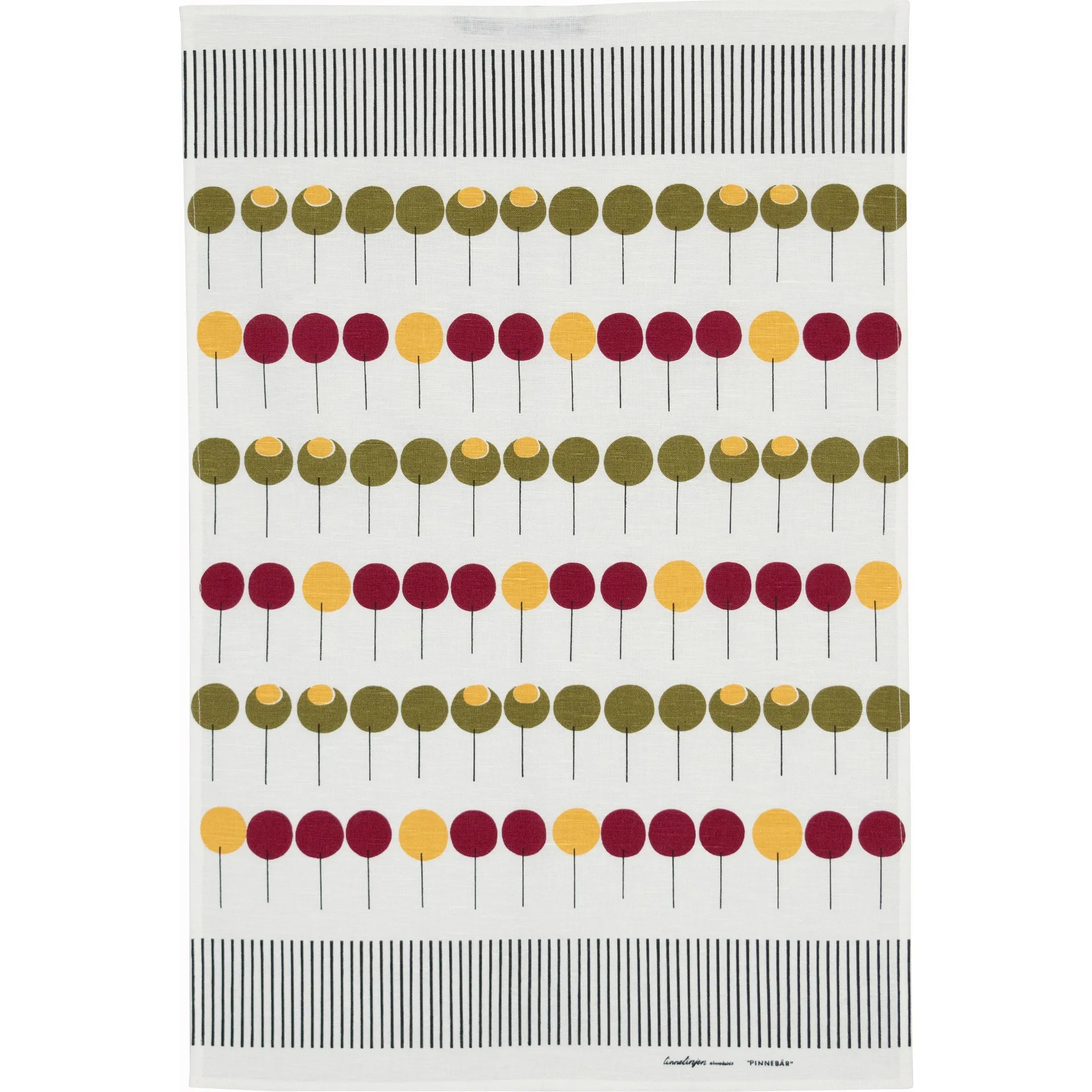 Torchon Pinnebär 47x70 cm, Multicolore Almedahls