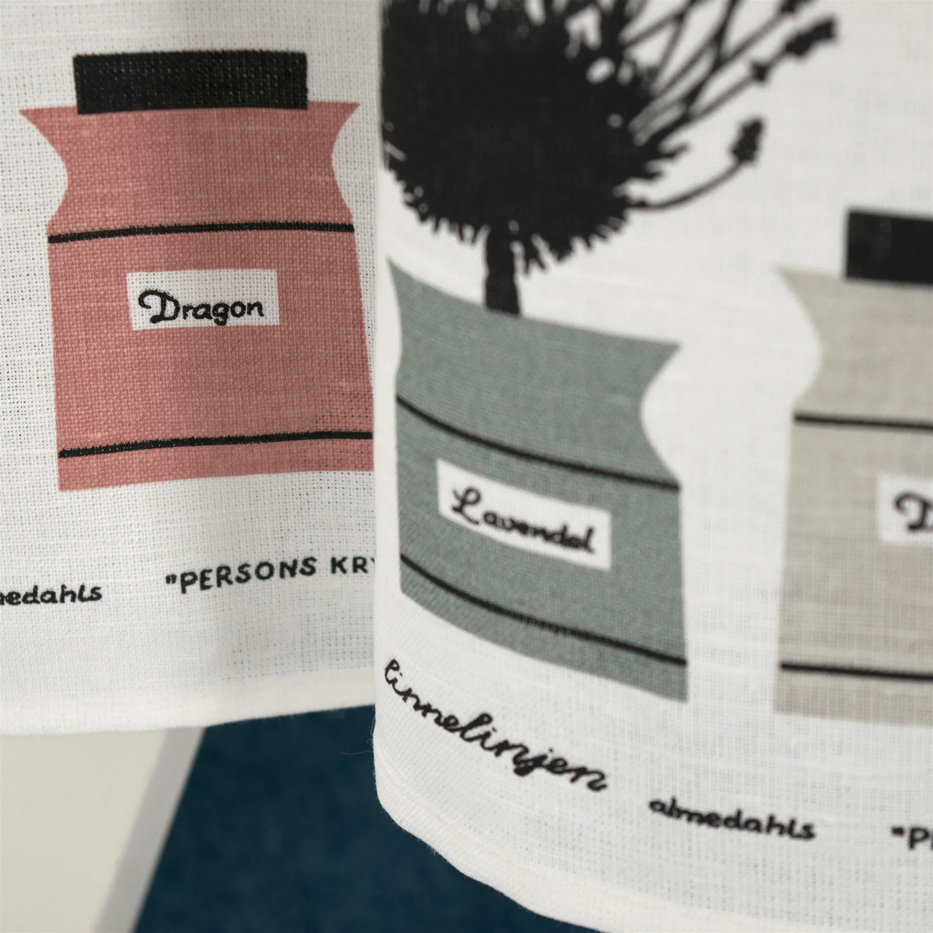 Torchon placard à épices Persons, Gris Almedahls