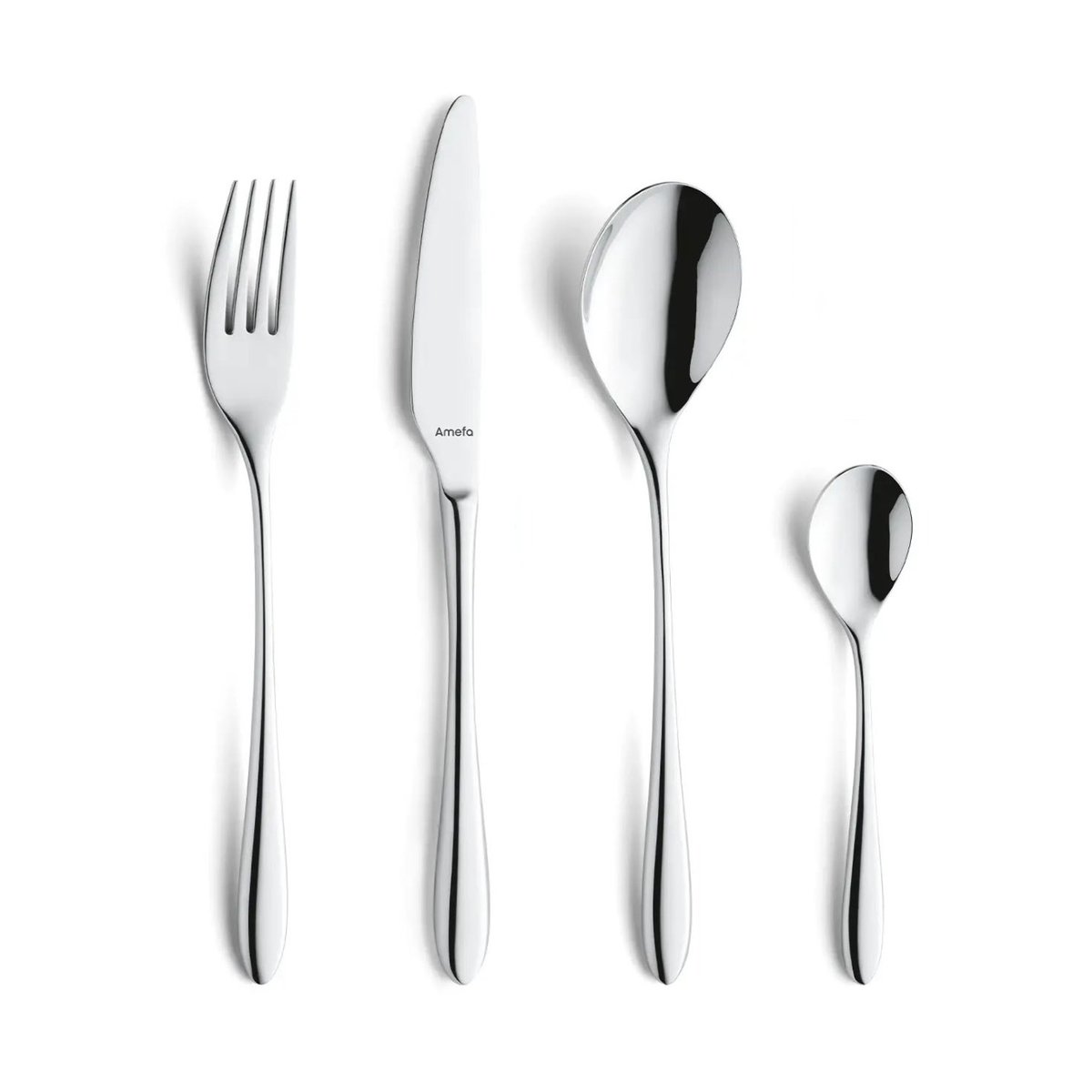 Amefa Set de couverts Cuba 24 pièces Acier inoxydable