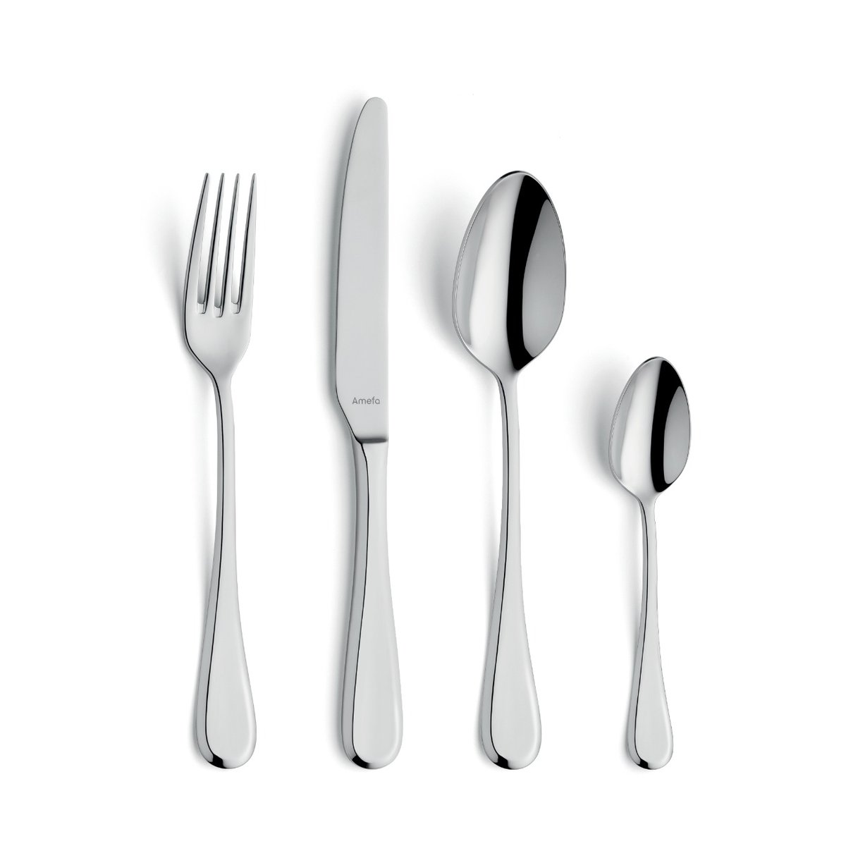 Amefa Set de couverts Drift 24 pièces Acier inoxydable