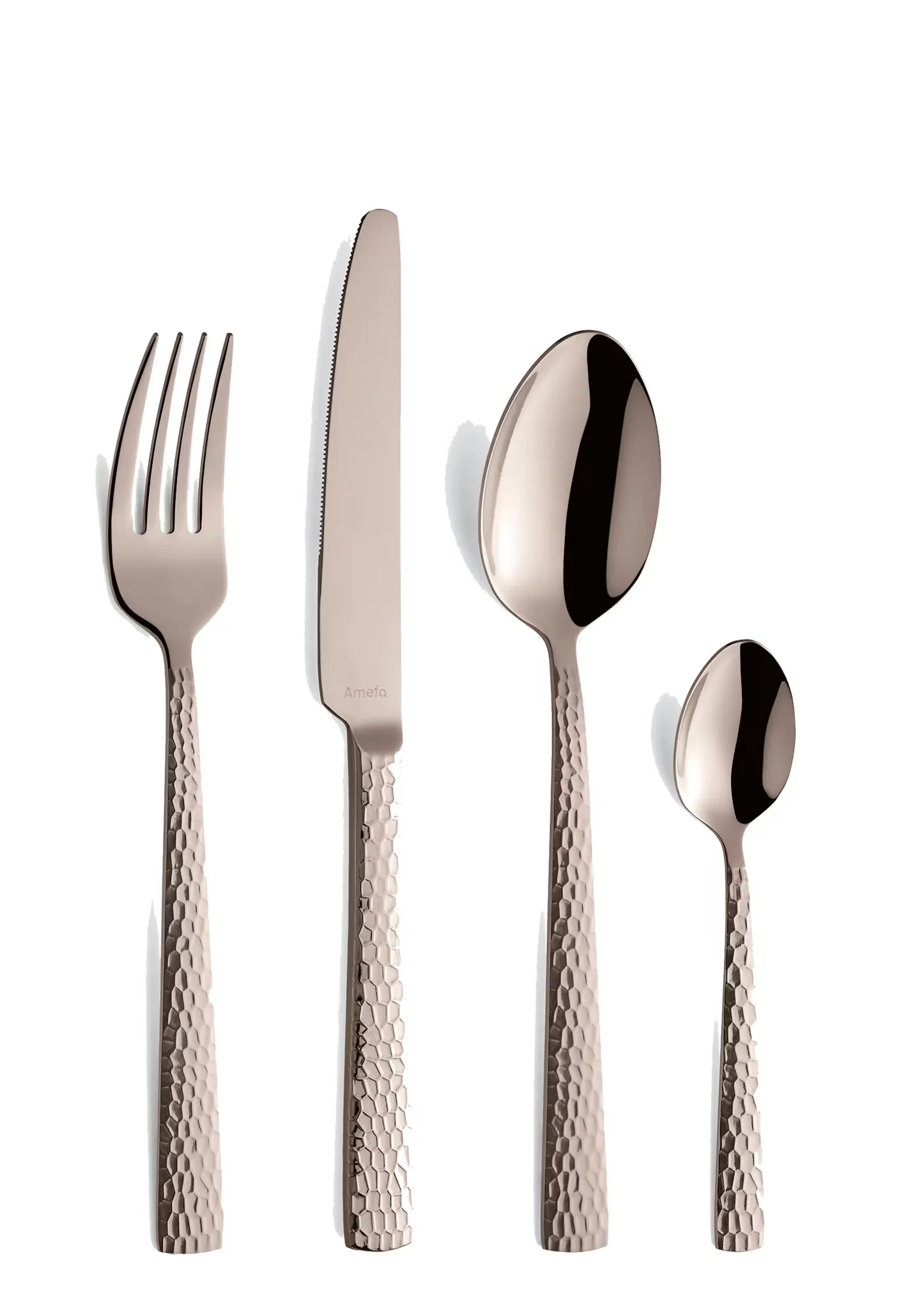 Set de couverts Felicity 24 pièces, Champagne rosé Amefa