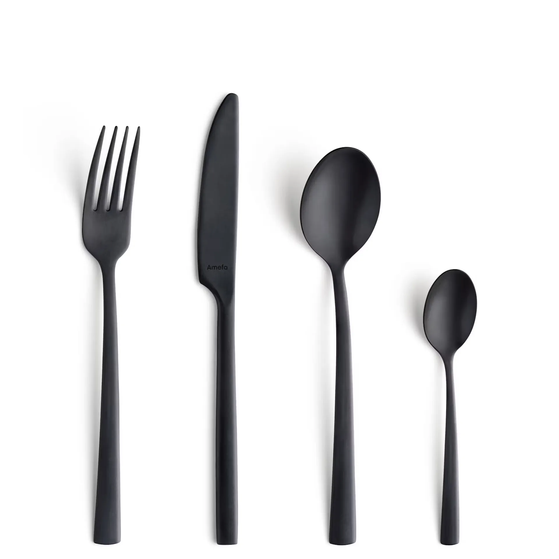 Set de couverts Manille Vintage 16 pièces, Noir Amefa