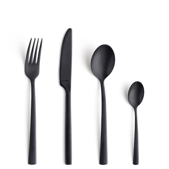 Set de couverts Manille Vintage 16 pièces - Noir - Amefa