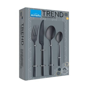 Set de couverts Manille Vintage 16 pièces - Noir - Amefa