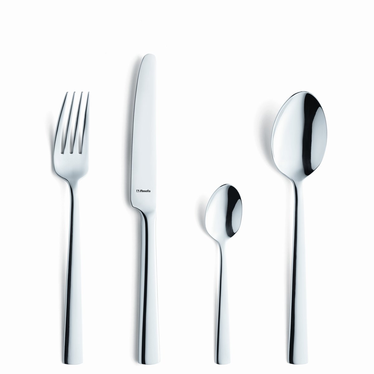 Amefa Set de couverts Moderno 24 pièces Acier inoxydable