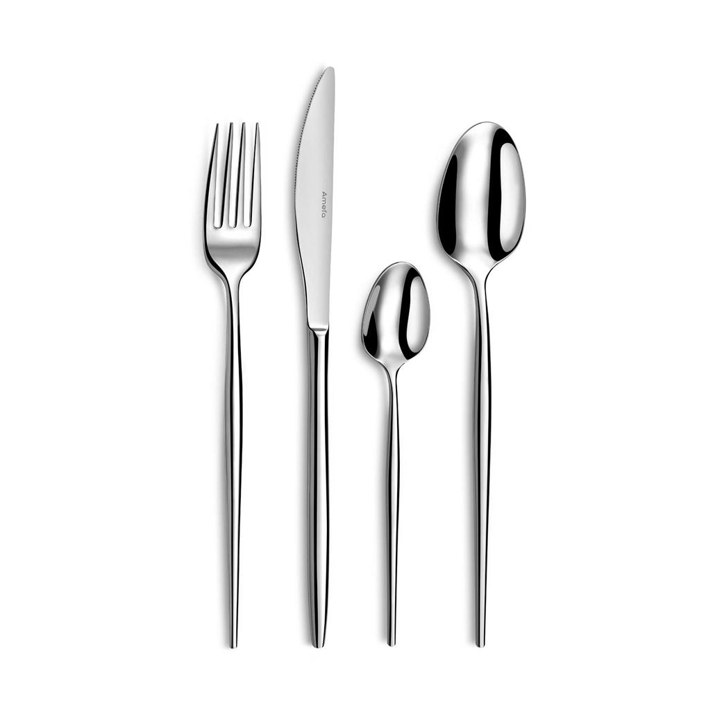 Amefa Set de couverts Soprano 24 pièces Acier inoxydable