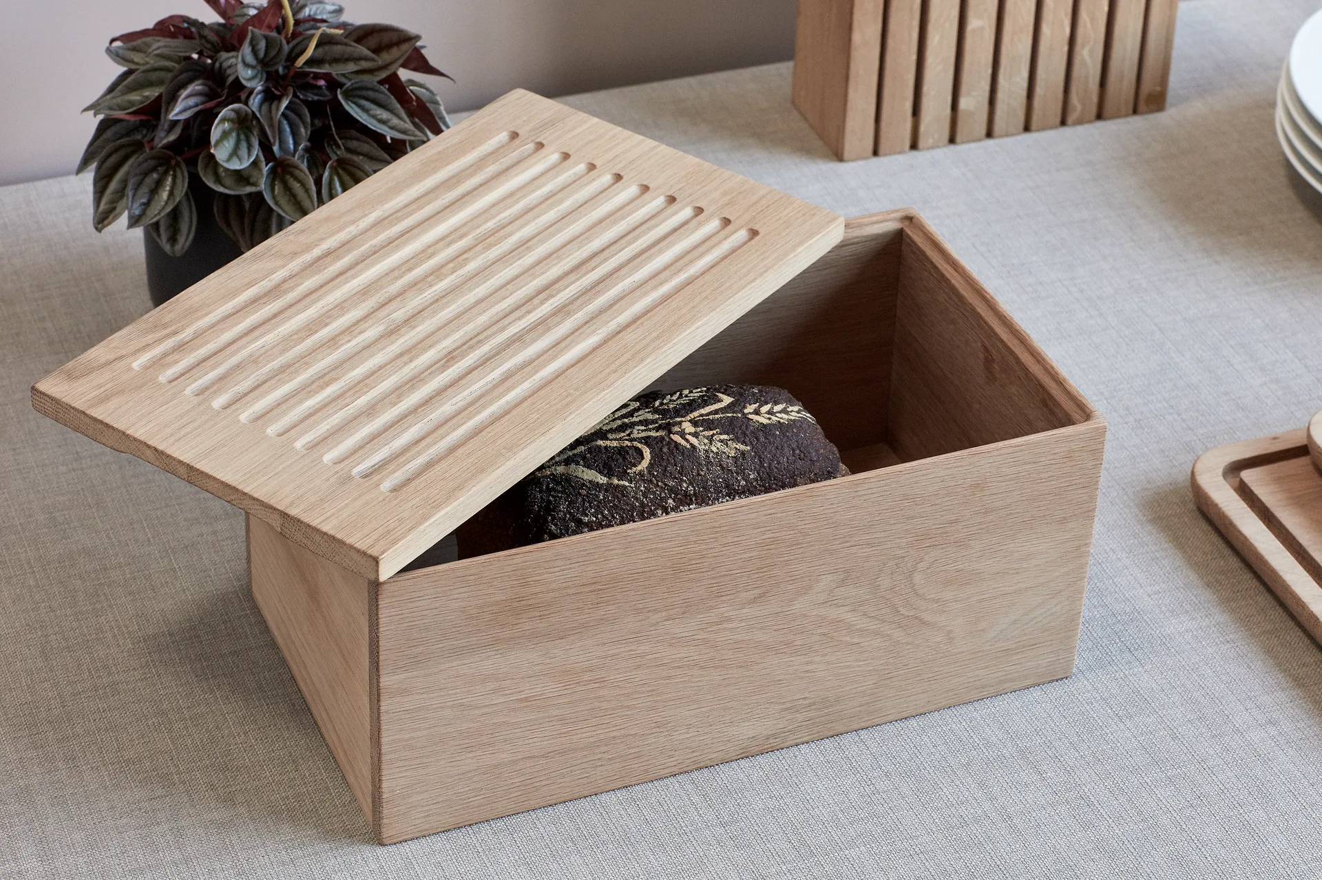 Boîte de rangement Gourmet 35x20x16,5 cm, Oak Andersen Furniture