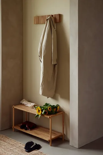 Column Shoe rack - chêne laqué mat - Andersen Furniture