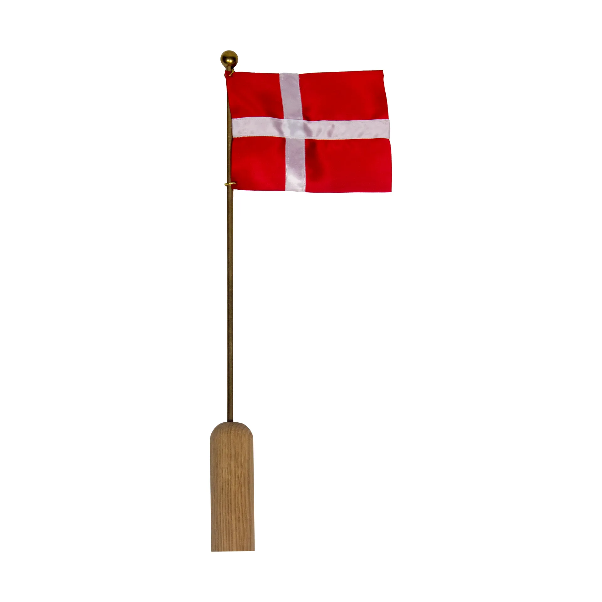 Drapeau de table Celebrating Denmark 40 cm, Oak-brass Andersen Furniture