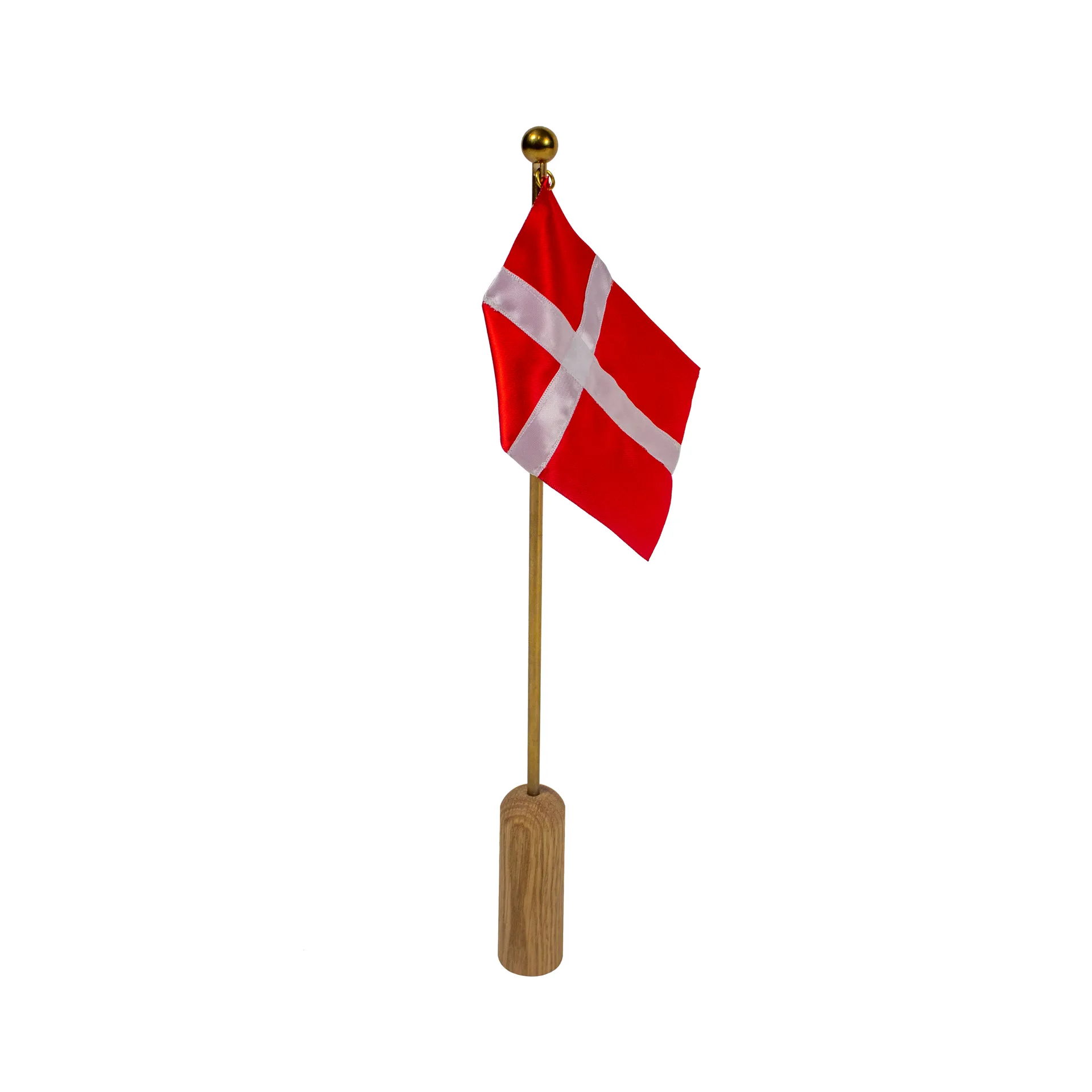 Drapeau de table Celebrating Denmark 40 cm, Oak-brass Andersen Furniture