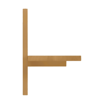 Étagère murale A-Light Shelf Special Edition - Brown beige 90x21x35 cm - Andersen Furniture