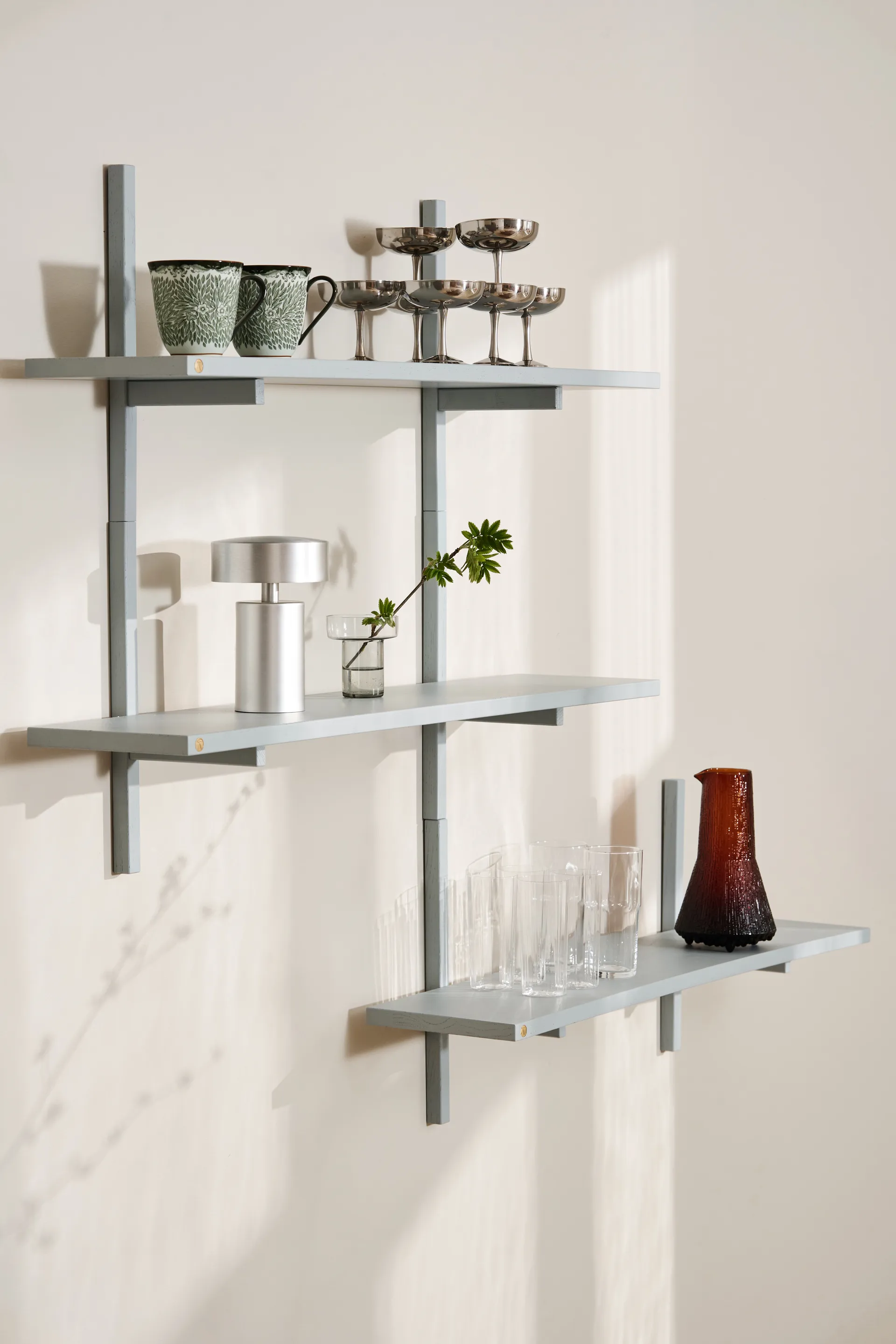 Étagère murale A-Light Shelf Special Edition, Grey blue 90x21x35 cm Andersen Furniture