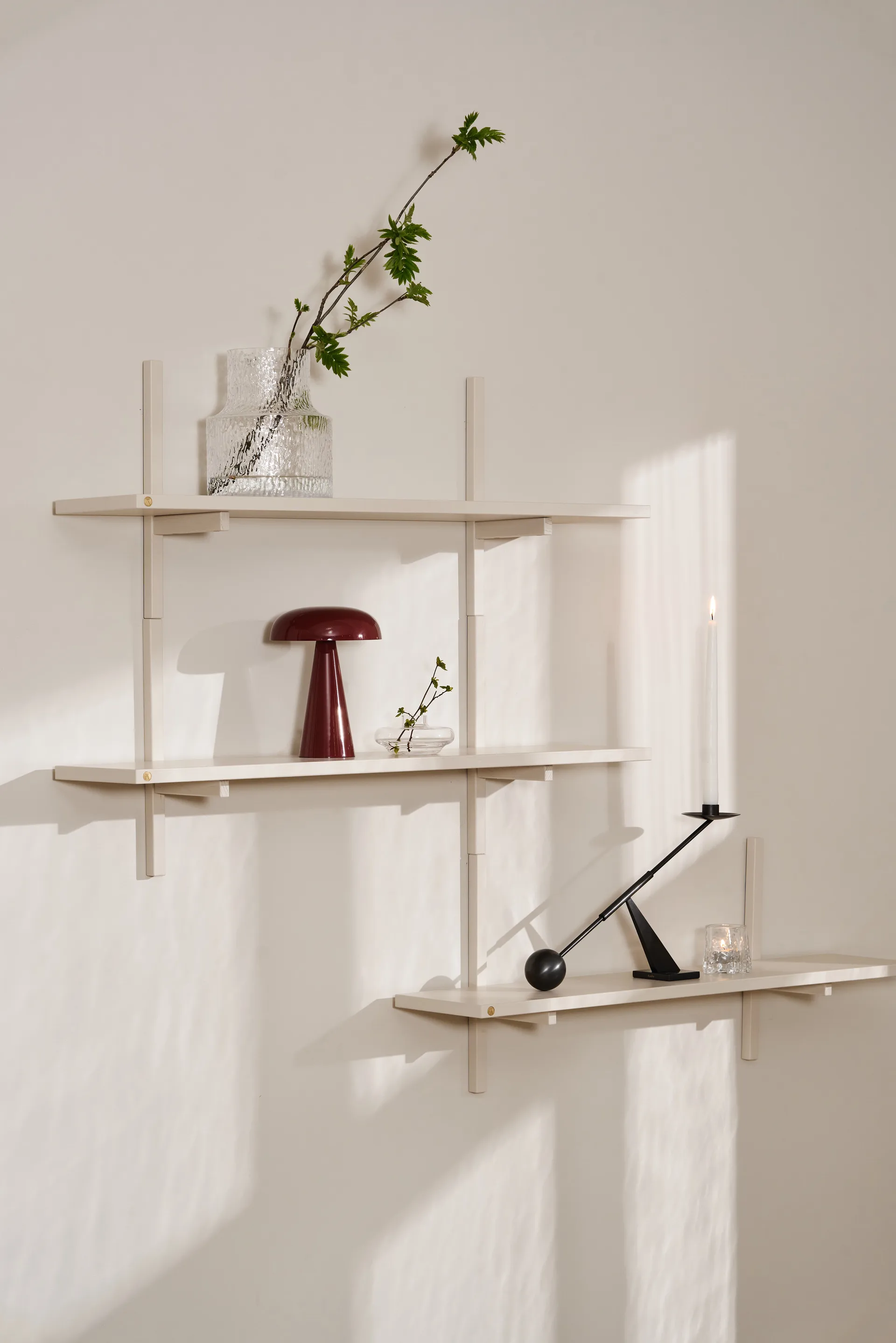 Étagère murale A-Light Shelf Special Edition, Light beige 90x21x35 cm Andersen Furniture