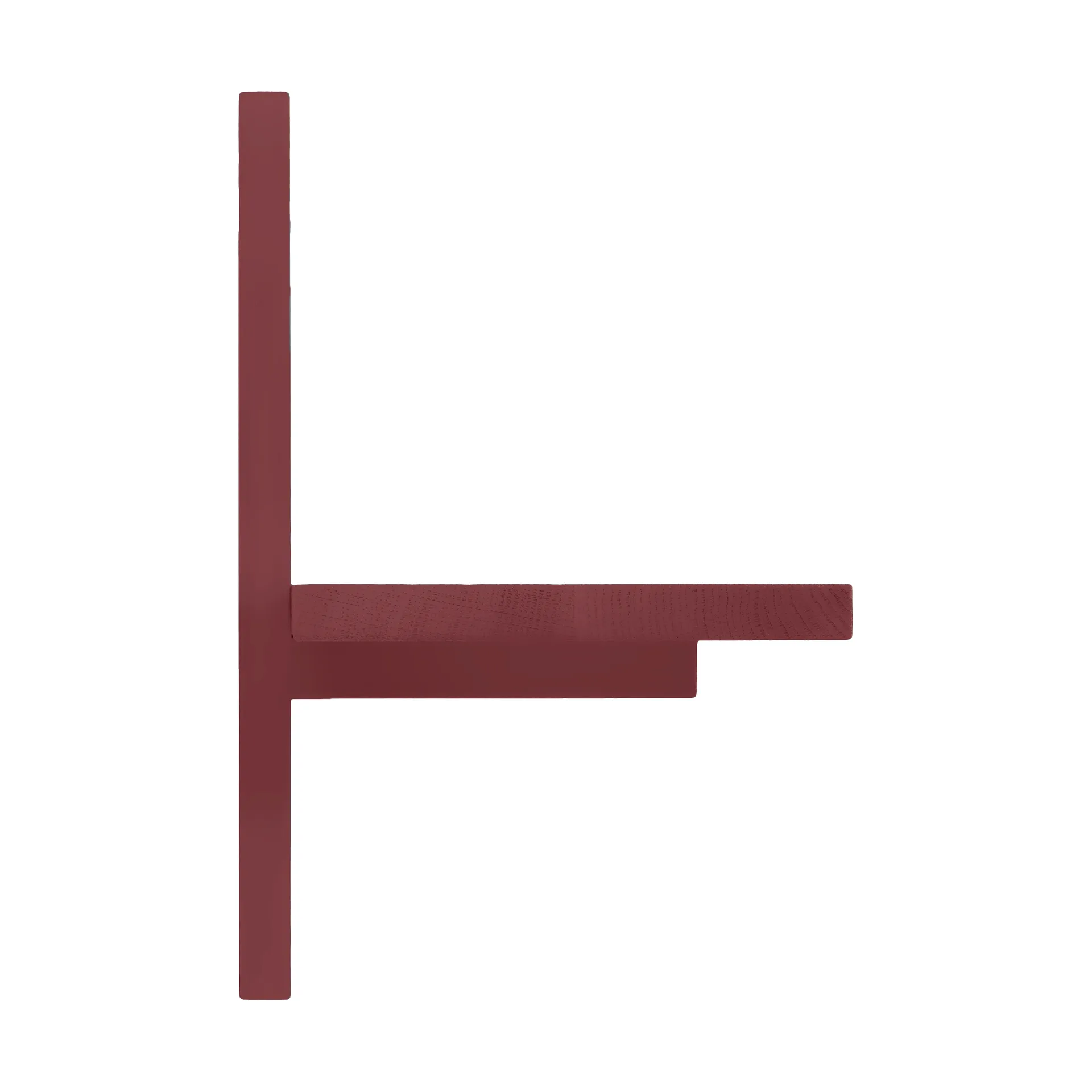 Étagère murale A-Light Shelf Special Edition, Wine red 90x21x35 cm Andersen Furniture