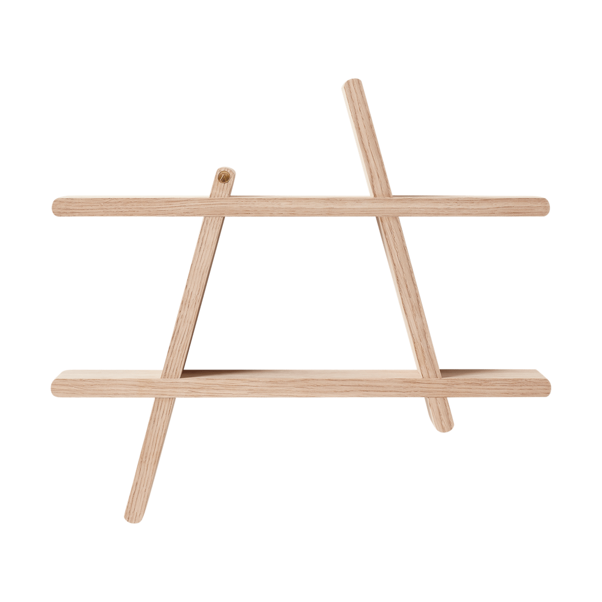 andersen furniture étagère murale a-shelf medium 52x9x46 cm oak