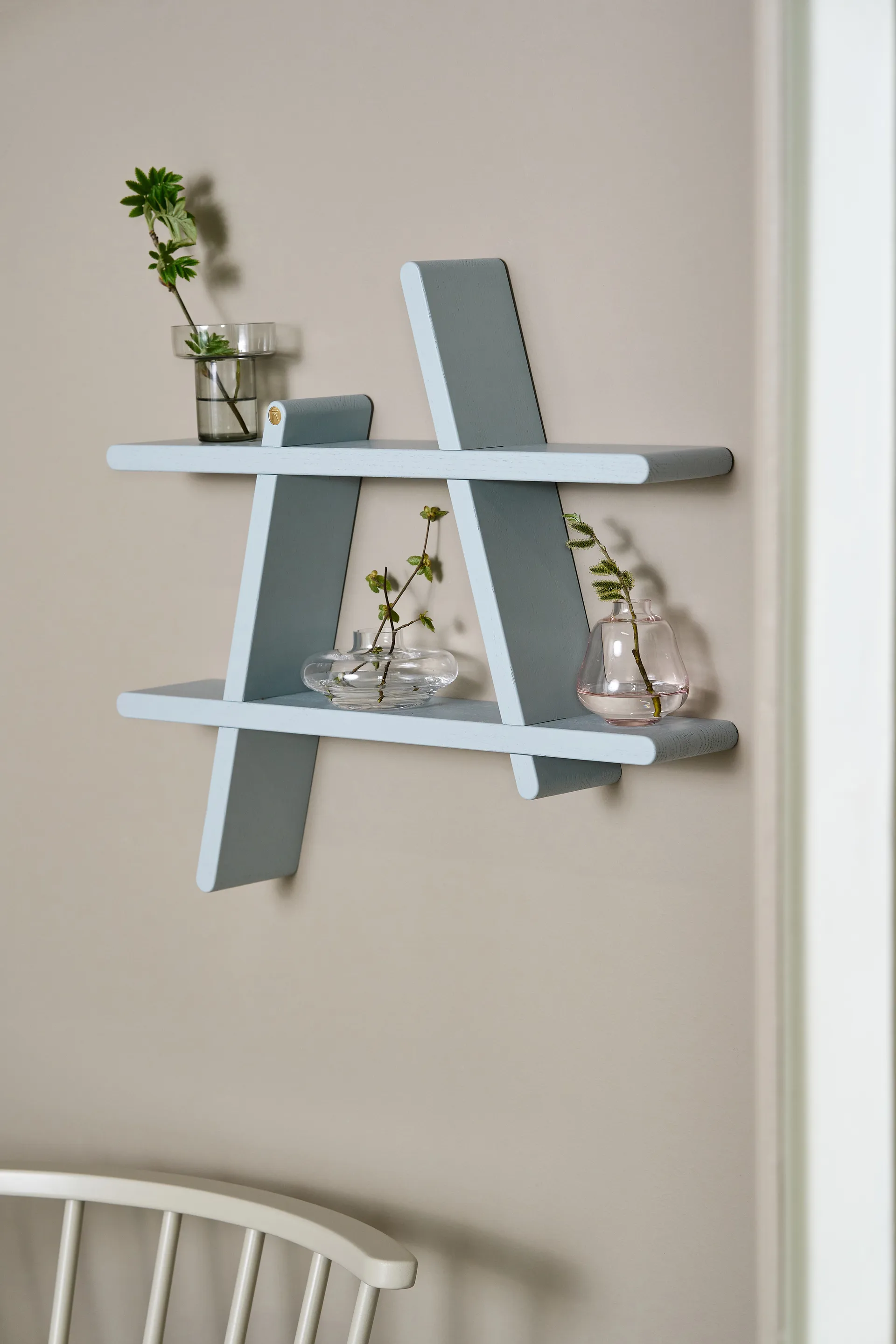 Étagère murale A-Shelf Special Edition, Grey blue M 52x9x46 cm Andersen Furniture