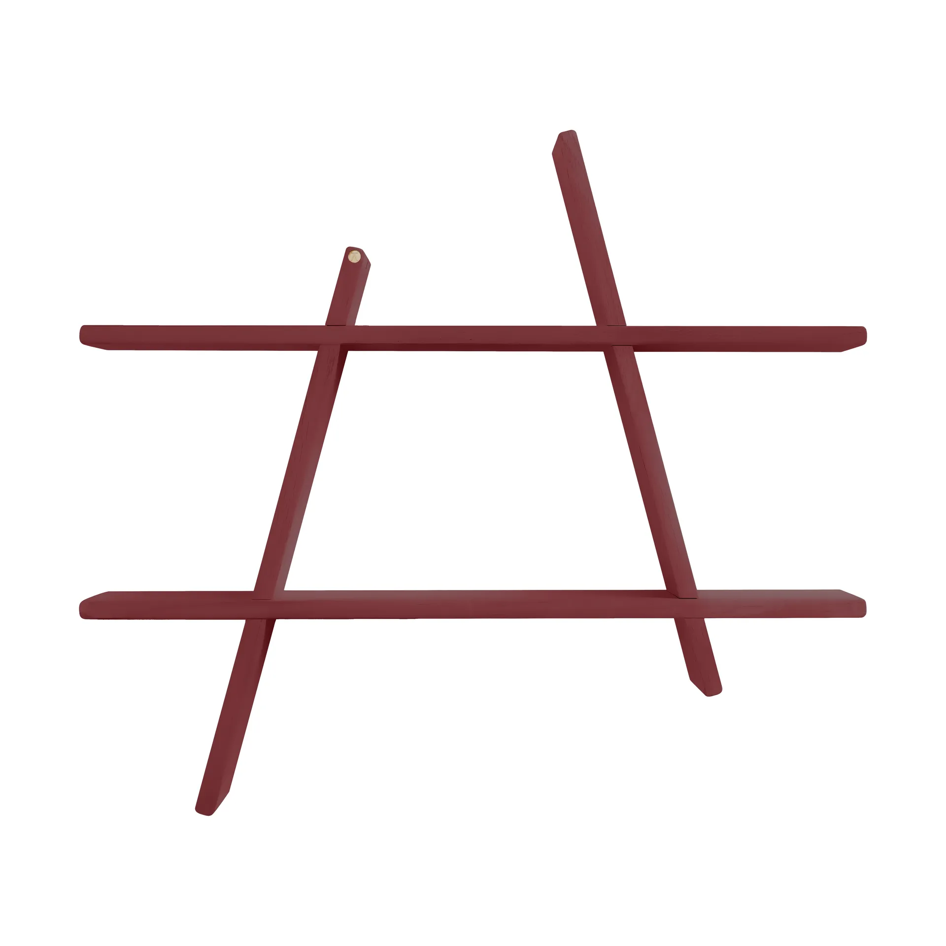 Étagère murale A-Shelf Special Edition, Wine red L 78x12x67 cm Andersen Furniture
