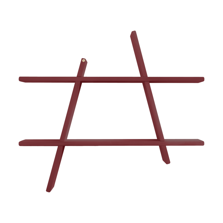 Étagère murale A-Shelf Special Edition - Wine red L 78x12x67 cm - Andersen Furniture