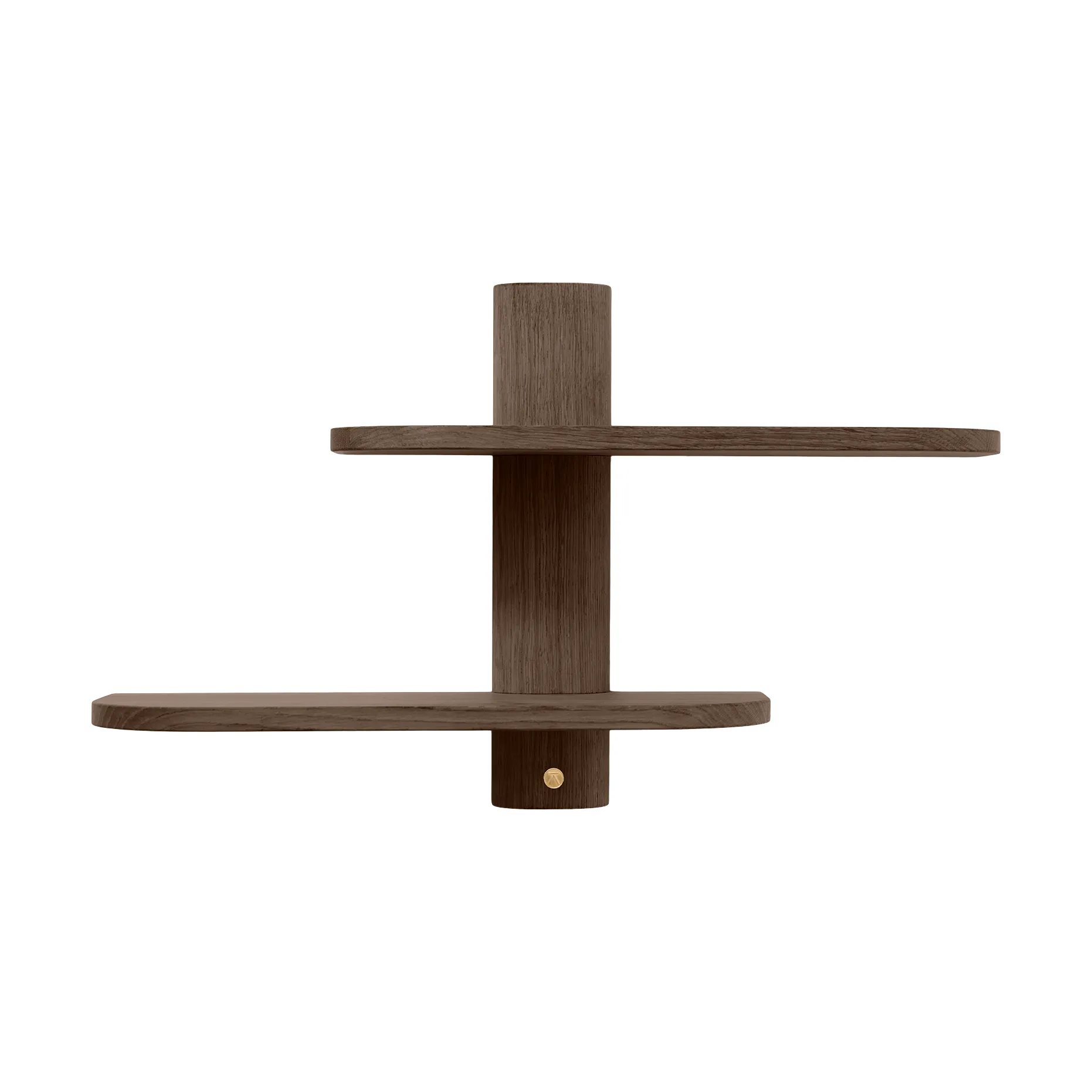 Étagère murale Bend, Smoked Oiled Oak, 50x18x40 cm Andersen Furniture