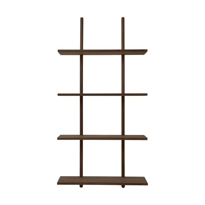 Étagère murale Essence - Smoked Oiled Oak, 70x25x140 cm - Andersen Furniture