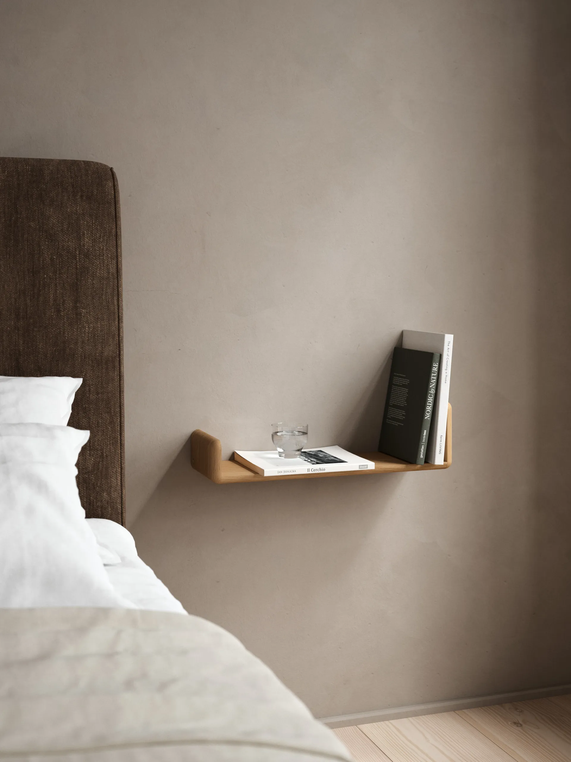 Étagère murale Level, Oiled Nature Oak, 55x18x9 cm Andersen Furniture