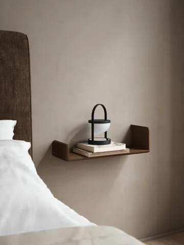 Étagère murale Level - Smoked Oiled Oak, 55x18x9 cm - Andersen Furniture