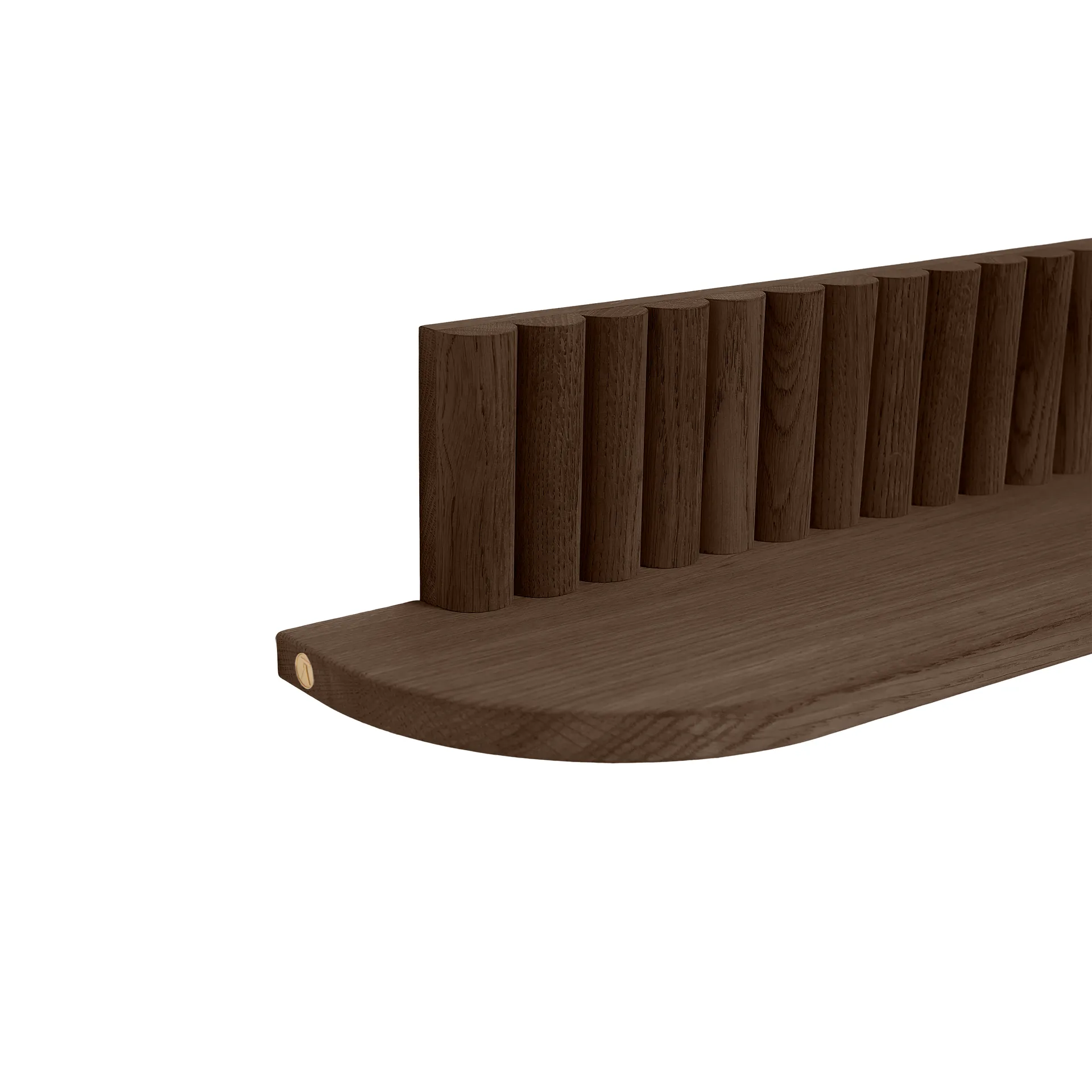 Étagère murale Pillar, Smoked Oiled Oak, 78x15x12 cm Andersen Furniture