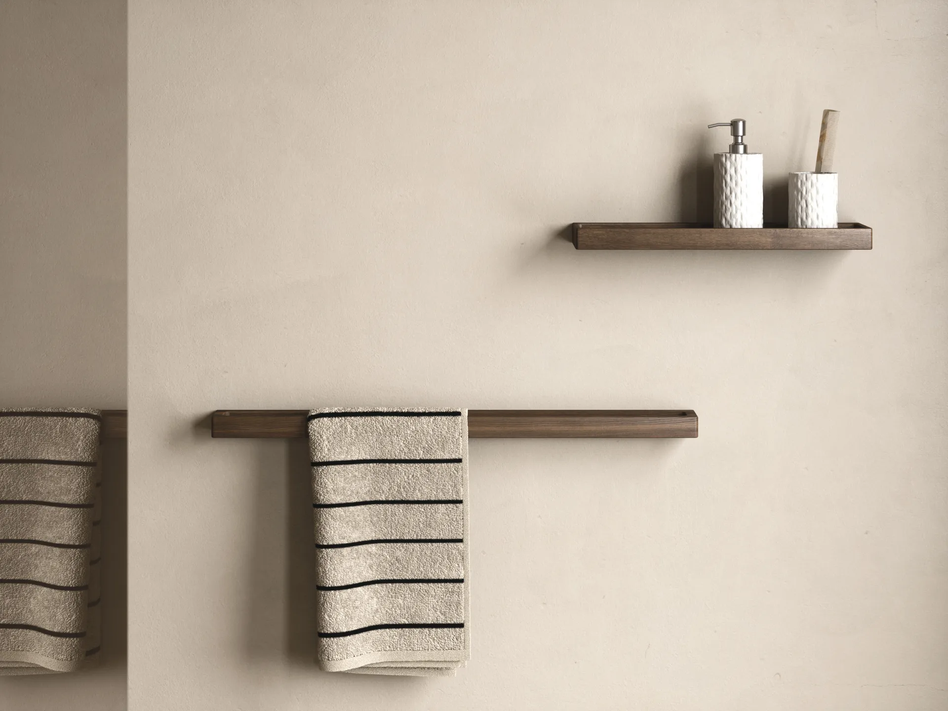 Étagère murale Shelf 11 44 cm, Dark Stain Matt Lacquer Ash Andersen Furniture