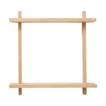 Étagère murale Treat double - Oak, 50x12x50 cm - Andersen Furniture