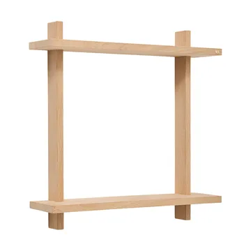 Étagère murale Treat double - Oak, 50x12x50 cm - Andersen Furniture