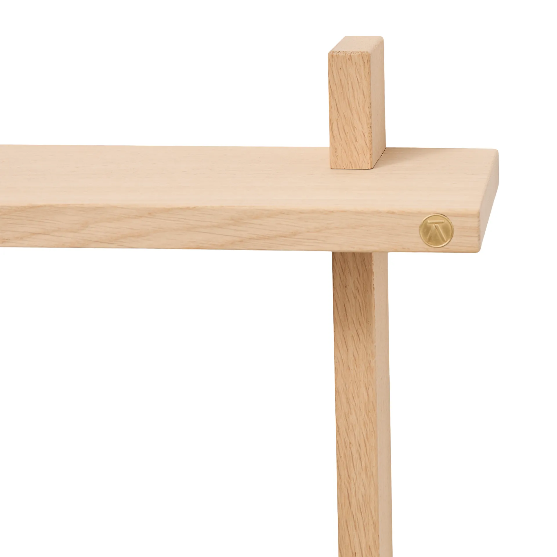 Étagère murale Treat double, Oak, 50x12x50 cm Andersen Furniture