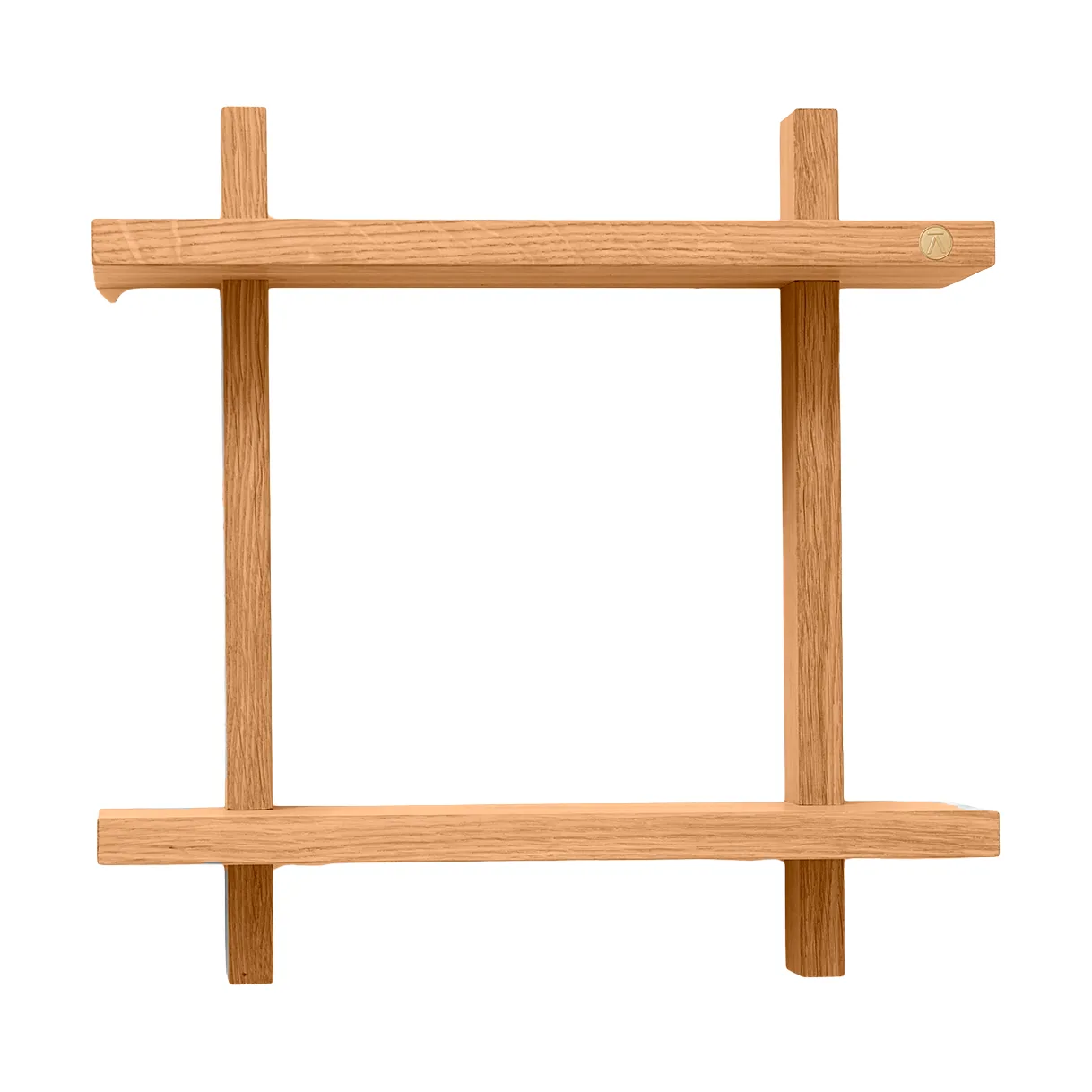 Étagère murale Treat double, Oiled Nature Oak, 34x12x34 cm Andersen Furniture