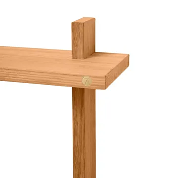 Étagère murale Treat double - Oiled Nature Oak, 34x12x34 cm - Andersen Furniture