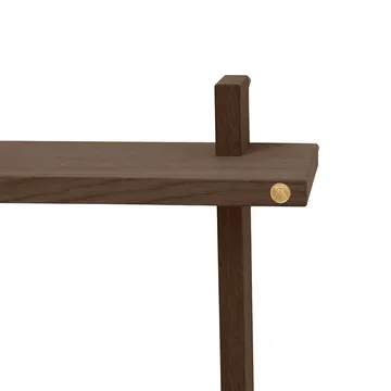 Étagère murale Treat double - Smoked Oiled Oak, 50x12x50 cm - Andersen Furniture