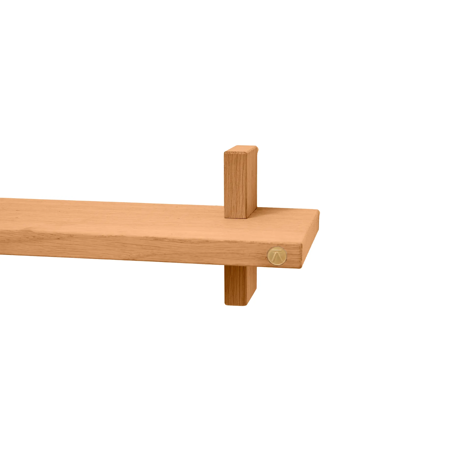 Étagère murale Treat simple, Oiled Nature Oak, 50x12x11,2 cm Andersen Furniture